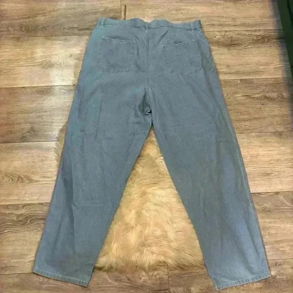 NWT asos curve denim high waisted mom jeans sz 14/32 - Picture 6 of 7